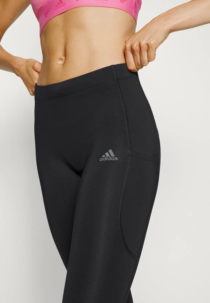 Adidas Performance FASTIMP 7/8 - Leggings - Black 6 Adidas Performance FASTIMP 7/8 - Leggings - Black - Image 4