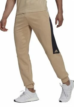 Adidas Performance M FI BOS PANT - Tracksuit Bottoms - Magic Beige