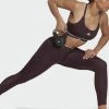 Adidas Performance Leggings - Shadow Maroon
