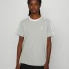 Adidas Performance Basic T-shirt - Medium Grey Heather/white -adidas Performance Shop 464d443498b044e58ea74b517e3e2d4c
