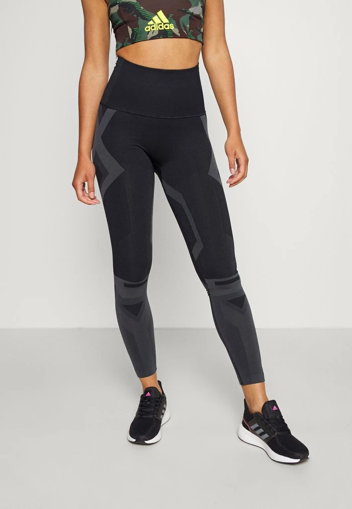 Adidas Performance FRMT SCLPT 2T T - Leggings - Black/solid Grey 3 Adidas Performance FRMT SCLPT 2T T - Leggings - Black/solid Grey