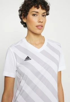 Adidas Performance ENTRADA - Sports T-shirt - White/team Light Grey 12 Adidas Performance ENTRADA - Sports T-shirt - White/team Light Grey -adidas Performance Shop 47485e6de42948debdcabefae6320e8b
