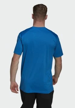 Adidas Performance MT TEE - Basic T-shirt - Shock Blue -adidas Performance Shop 4819c8c8506d4a6fb4ff33aa2b0e8f96
