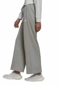 Adidas Performance W GG WIDELEG PT - Trousers - Medium Grey Heather/white 13 Adidas Performance W GG WIDELEG PT - Trousers - Medium Grey Heather/white -adidas Performance Shop 482a4790b2864bb1b33da302458f0984