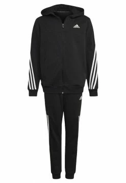 Adidas Performance SET - Zip-up Sweatshirt - Black