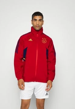 Adidas Performance AJAX AMSTERDAM RAIN JACKET - Club Wear - Red