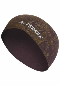 Adidas Performance TERREX GRAPHIC - Ear Warmers - Shadow Maroon Pulse Olive