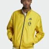 Adidas Performance SWEDEN SVFF ATHEM JACKET - National Team Wear - Blue -adidas Performance Shop 48795ffd9ea543ed88d8a24599ac982e