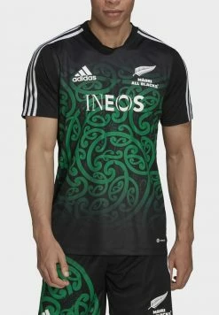 Adidas Performance Print T-shirt - Black Green -adidas Performance Shop 4896fd169ab44d908fe3fd613bc2c3e3
