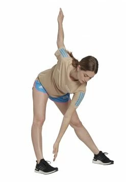 Adidas Performance Print T-shirt - Magic Beige