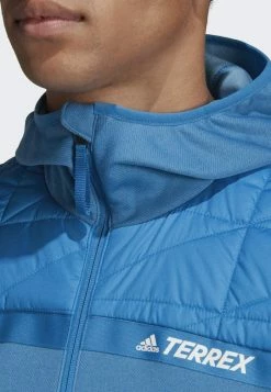 Adidas Performance MT HYBR INS JKT - Outdoor Jacket - Blue -adidas Performance Shop 48e9fad553a74c03a2e64fac5bd7d59a