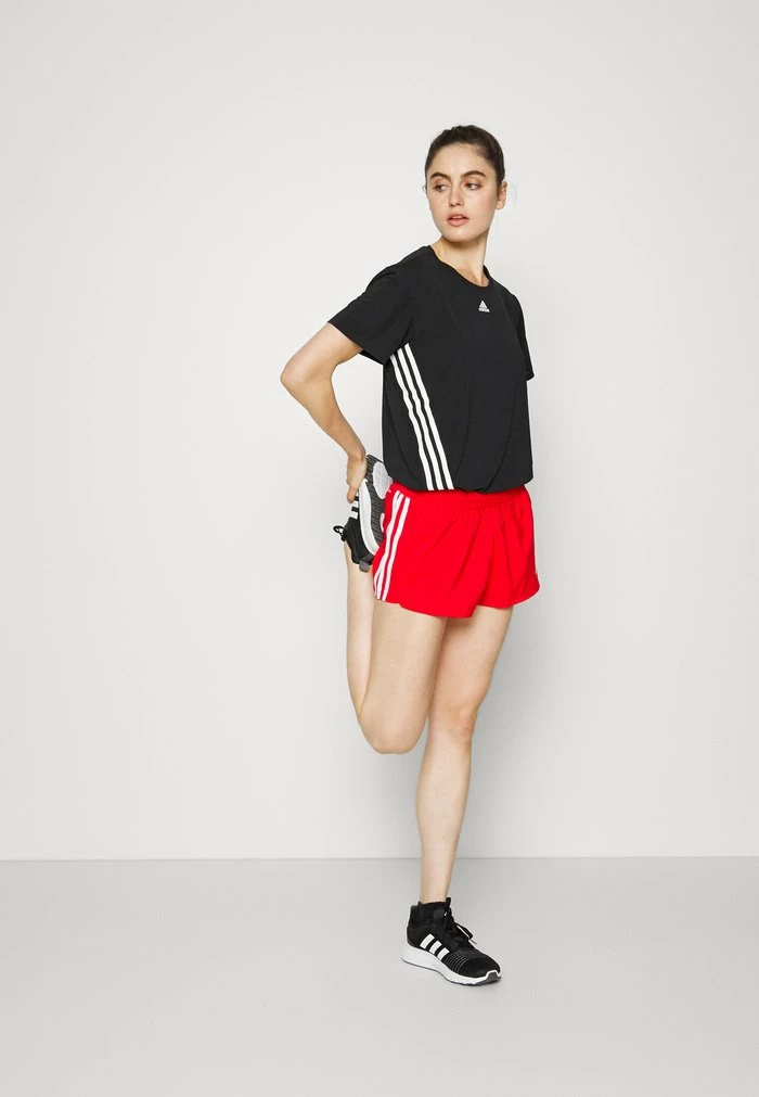 Adidas Performance PACER - Sports Shorts - Vivid Red 4 Adidas Performance PACER - Sports Shorts - Vivid Red - Image 2