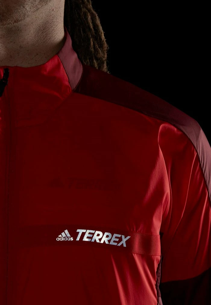 Adidas Performance WIND - Outdoor Jacket - Red 5 Adidas Performance WIND - Outdoor Jacket - Red - Image 3