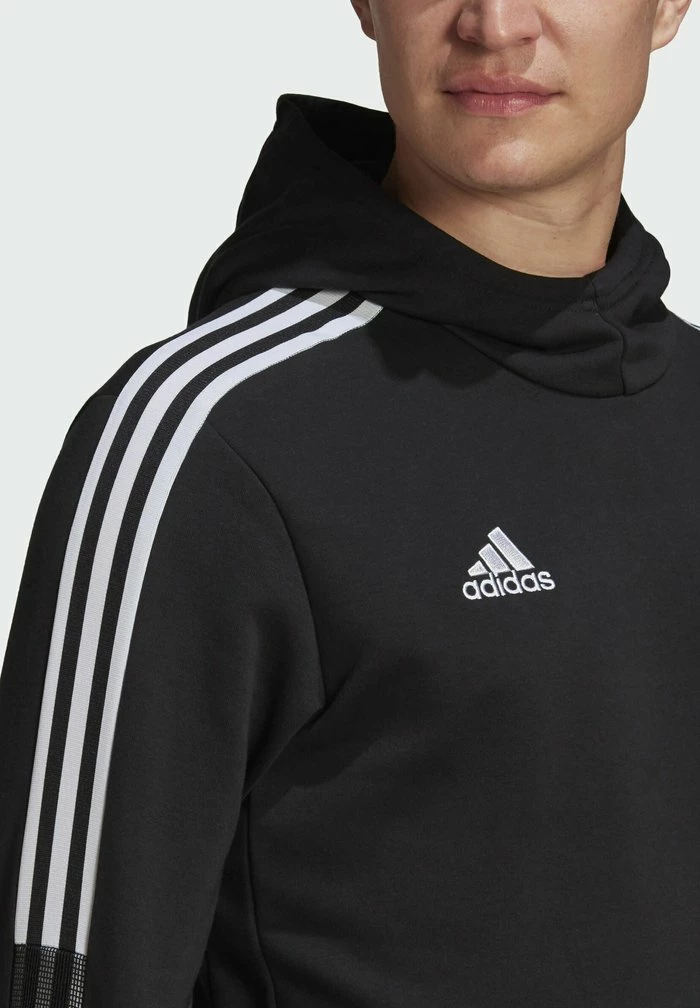 Adidas Performance TIRO 21 SWEAT HOODIE - Hoodie - Black 6 Adidas Performance TIRO 21 SWEAT HOODIE - Hoodie - Black - Image 4