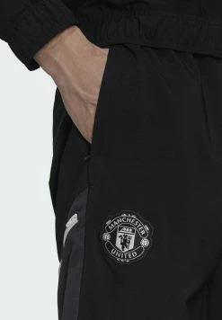 Adidas Performance MANCHESTER UNITED EU PRESENTATION - Trousers - Black -adidas Performance Shop 49674b657c3b43619c427ad2c8e0a40e