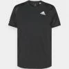 Adidas Performance CLUB - Print T-shirt - Black/white -adidas Performance Shop 49cb278d3d104cf4ba86760ed7cb6775