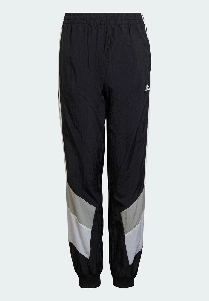 Adidas Performance COLORBLOCK - Tracksuit Bottoms - Black/mgh Solid Grey/white 3 Adidas Performance COLORBLOCK - Tracksuit Bottoms - Black/mgh Solid Grey/white