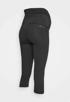 Adidas Performance MATERNITY - Leggings - Black/white -adidas Performance Shop 4a2173a738464c8681d29a1083231a63
