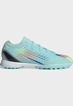Adidas Performance X SPEEDPORTAL - Astro Turf Trainers - Clear Aqua Power Blue Solar Yellow -adidas Performance Shop 4a43cc1147da4e328c97b1bd39c6941b