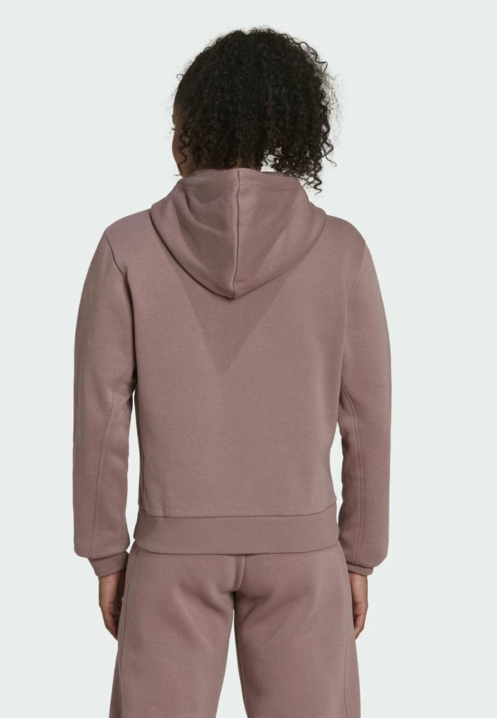 Adidas Performance Zip-up Sweatshirt - Brown 4 Adidas Performance Zip-up Sweatshirt - Brown - Image 2