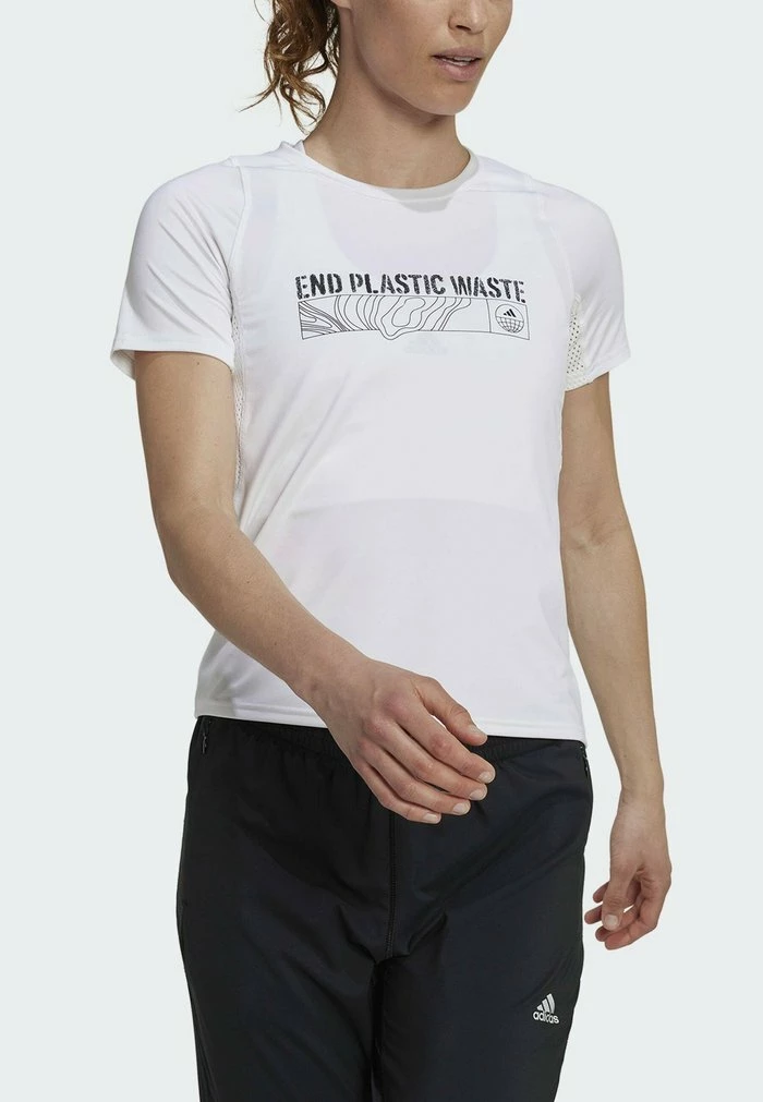 Adidas Performance PARLEY FAST - Print T-shirt - White 9 Adidas Performance PARLEY FAST - Print T-shirt - White - Image 7