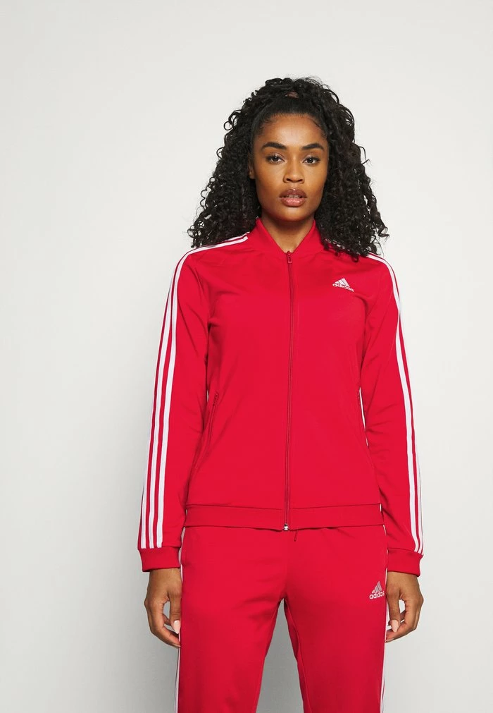 Adidas Performance Tracksuit - Vivid Red/white 3 Adidas Performance Tracksuit - Vivid Red/white