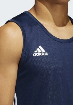 Adidas Performance 3G SPEED REVERSIBLE BASKETBALL TEAM AEROREADY RECYCLED MATERIALS PRIME PRIMEGREEN SLEEVELESS JERSEY - Top - Blue -adidas Performance Shop 4b32a3d3cb814d5c9b0120c00027c7ca