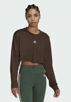 Adidas Performance Long Sleeved Top - Brown