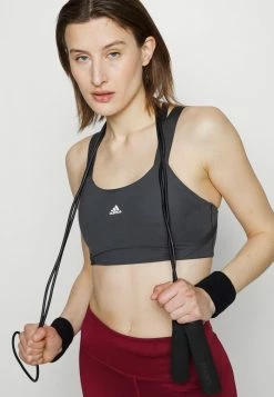 Adidas Performance STRAP - High Support Sports Bra - Carbon -adidas Performance Shop 4c01b98822614908a451329a7715fa8d