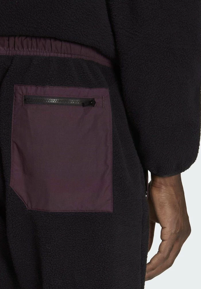 Adidas Performance DEUTSCHLAND DFB LS FLC - National Team Wear - Black/shadow Maroon 6 Adidas Performance DEUTSCHLAND DFB LS FLC - National Team Wear - Black/shadow Maroon - Image 4