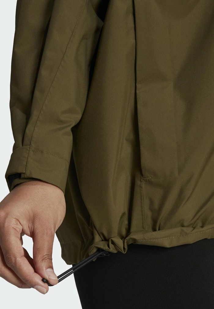 Adidas Performance W MT RR JKT PLU - Hardshell Jacket - Focus Olive 5 Adidas Performance W MT RR JKT PLU - Hardshell Jacket - Focus Olive - Image 3