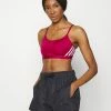 Adidas Performance Light Support Sports Bra - Legacy Burgundy/white -adidas Performance Shop 4ce485d11b9146ecbb78b24a06f9333e
