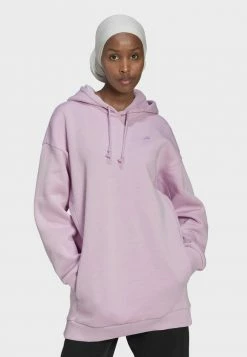 Adidas Performance LONG - Hoodie - Purple