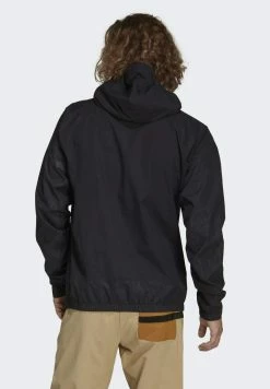 Adidas Performance UTILITAS - Hardshell Jacket - Black -adidas Performance Shop 4d18292459a5421b9c7b0253a19b9ed8