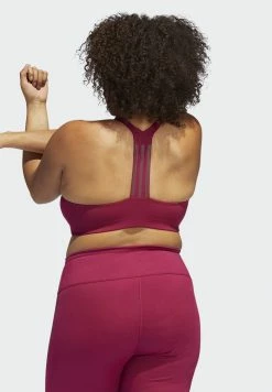 Adidas Performance DEPORTIVO - Medium Support Sports Bra - Red -adidas Performance Shop 4d75c7795d3d4214937701b381b042d1