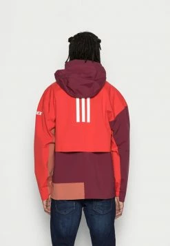 Adidas Performance MYSHELTER - Waterproof Jacket - Shadow Red/vivid Red/magic Earth -adidas Performance Shop 4d870c56f9cc4267b4d92e71a529ffbe
