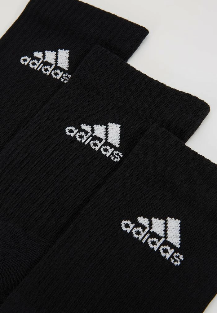 Adidas Performance CUSH 3 PACK UNISEX - Sports Socks - Black/white 5 Adidas Performance CUSH 3 PACK UNISEX - Sports Socks - Black/white - Image 3