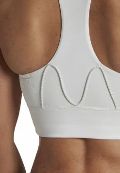 Adidas Performance RUN - Medium Support Sports Bra - White/black Reflective -adidas Performance Shop 4ded0bf1006e4abaa92f351b95c22468