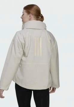 Adidas Performance W TRAVEER RR J - Hardshell Jacket - Beige -adidas Performance Shop 4dff1c960d4f462799e3ed50a7c09e5d