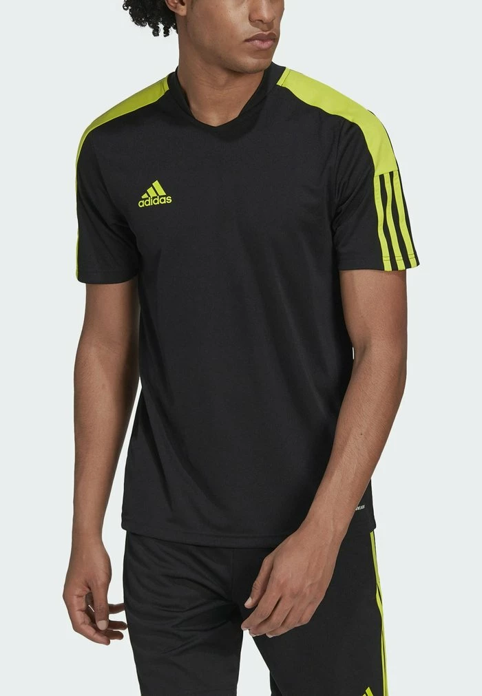 Adidas Performance TIRO TRAINING - Sports T-shirt - Black 5 Adidas Performance TIRO TRAINING - Sports T-shirt - Black - Image 3