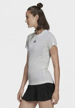 Adidas Performance TENNIS FREELIFT - Print T-shirt - White -adidas Performance Shop 4e3a86775a564b2d9a47fc91338778f0