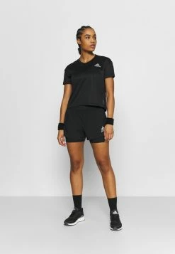 Adidas Performance P.BLUE TEE - Print T-shirt - Black/silver -adidas Performance Shop 4e7f8700149a42e6bffb2858eac4701b