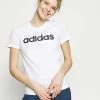 Adidas Performance LOUNGEWEAR ESSENTIALS SLIM LOGO - Print T-shirt - White/black 2 Adidas Performance LOUNGEWEAR ESSENTIALS SLIM LOGO - Print T-shirt - White/black -adidas Performance Shop 4f16586c8f2a492bbc3872baf19cae3b
