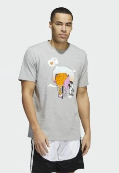 Adidas Performance SLEPT ON GRAPHIC - Sports T-shirt - Grey 10 Adidas Performance SLEPT ON GRAPHIC - Sports T-shirt - Grey -adidas Performance Shop 4f24a7e40caa4856a92e6baf19b2a825