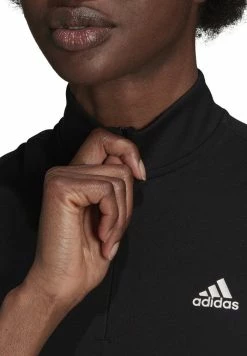 Adidas Performance CROP ZIP TEE - Print T-shirt - Black 13 Adidas Performance CROP ZIP TEE - Print T-shirt - Black -adidas Performance Shop 4f4f6c2b47534f86ab131f9300062c9c