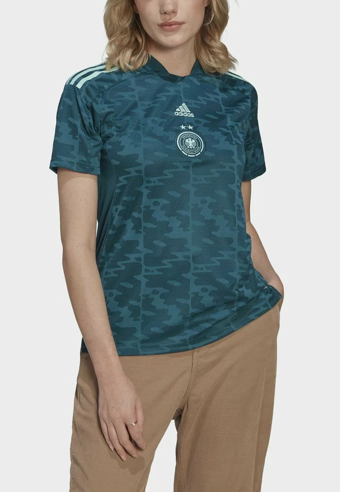 Adidas Performance GERMANY 21/22 AWAY - Sports T-shirt - Green 8 Adidas Performance GERMANY 21/22 AWAY - Sports T-shirt - Green - Image 6