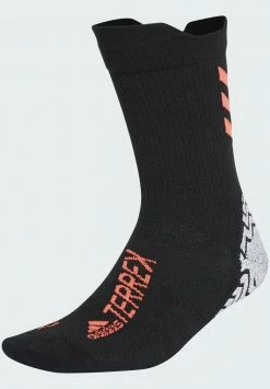 Adidas Performance TERREX HEAT.RDY TRAIL TRAXION CREW - Sports Socks - Black -adidas Performance Shop 4fad7b769c28429f8b53f503e6309ef4