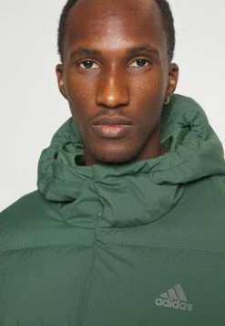 Adidas Performance HELIONIC - Down Jacket - Green -adidas Performance Shop 4fb265259e924eafa246bd7b6495b9fb