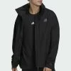 Adidas Performance TRAVEER - Waterproof Jacket - Black -adidas Performance Shop 5088a7c7cd3e438bb51e4f9a90ac1c98
