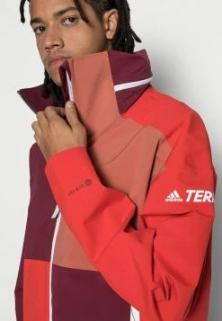 Adidas Performance MYSHELTER - Waterproof Jacket - Shadow Red/vivid Red/magic Earth -adidas Performance Shop 50cca0ccefaa4a66b1377c3f6775e15b